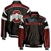 Ohio State Buckeyes Black Elite Leather Jacket