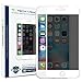 Tech Armor Privacy Edge to Edge Glass Screen Protector for Apple iPhone 6 Plus/6s Plus (5.5-inch) [White] [1-Pack]