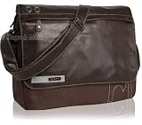 DANIEL RAY Umhängetasche BOUND Schultertasche Laptop Tasche Braun
