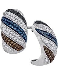 0.56CTW-DIA FASHION EARRINGS