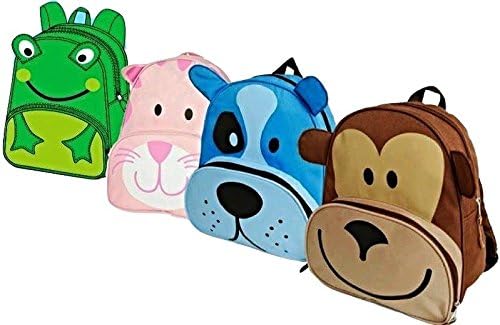 11" Children's Animal Backpacks (Blue Dog)