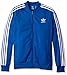 adidas Originals Boys' Superstar Track Top, Medium Blue, Medium
