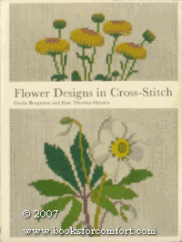 Flower Design in Cross Stitch