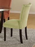 Modern Green Parson Chair (Set of 2) by Coaster Furniture