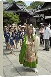 Box Canvas Print of Traditional dress and procession for tea ceremony from Robert Harding