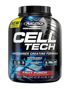 Muscletech Cell Tech Performance Series Powder, Fruit Punch, 5.95 Pounds