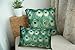 FablegentXH5 - Elegant Decorative Throw Pillow Cover - Peacock Feathers Design on Both Sides - Soft Velvet Fabric