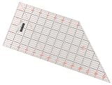 Fiskars 87677097 6-Inch by 14-Inch Acrylic Ruler with 45-Degree Angle with Two-Color Grid