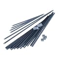 Commercial Steel Shelf Post Kit - Gray