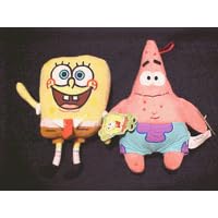 Spongebob and Patrick Squarepants 2 pcs 8 Plush set by Accessory Network