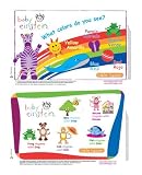 Neat Solutions Baby Einstein Biodegradable Table Topper Disposable Stick-on Placemat 30-Count
