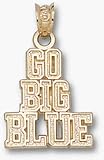 Kentucky Wildcats Go Big Blue Pendant - 14KT Gold Jewelry