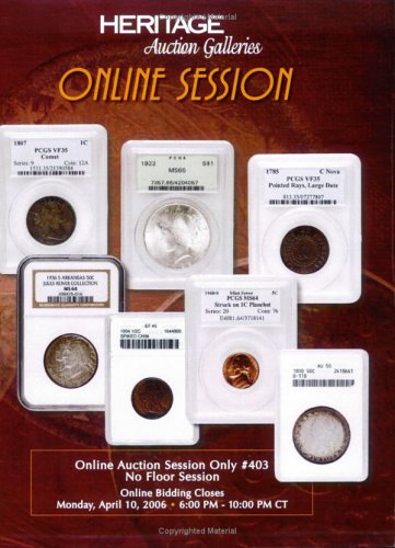 Heritage Atlanta Online Auction Session #403