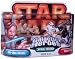 Star Wars Galactic Heroes 2 Pack 2 Inch Tall Action Figure : Obi-Wan Kenobi with Blue-Lightsaber and Clone Trooper with Blaster Pistol