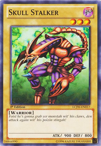 Yu-Gi-Oh! - Skull Stalker (LCJW-EN017) - Legendary Collection 4: Joey's World - 1st Edition - Common