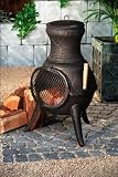 Review Outdoor Leisure  / Chimenea Burner patio heater - Chimnea Antique Gold