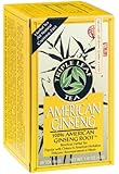 Triple Leaf American Ginseng Root Tea - 20 bags per pack -- 6 packs per case.