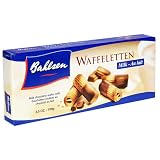 Bahlsen Waffeletten Cookies, Milk Chocolate, 3.5-Ounce Boxes (Pack of 12)