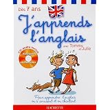 J'apprends l'anglais avec Tommy et Julie d�s 7 ans (1CD audio)par Sylvain Audino