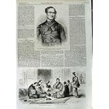 1868 のクリスマスの子供の気難しい人の卵の雪の印刷物