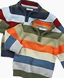 Greendog Baby Sweater, Baby Boys Striped Sweater loden green 6-9 months Image