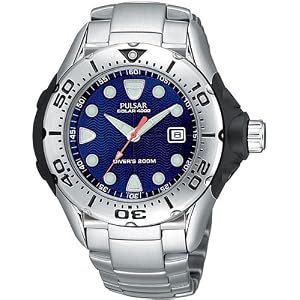 Pulsar Men's Solar Powered Tech Gear Dive Watch #PUA111