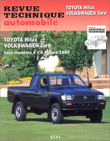 Revue Technique Automobile, CIP 575.1 : Toyota Hilux - Volkswagen Taro 4x4 depuis 1989