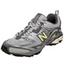 New Balance Women's WT813 Trail Running Shoe,Grey/Yellow,12 D