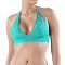 Mossimo® Crochet Halter Swim Top- Turquoise