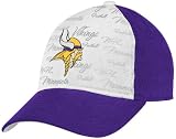 NFL Women's Fan Gear Slouch Adjustable Hat - EQ59W (Minnesota Vikings, One Size Fits All)