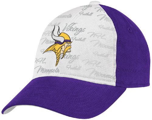 NFL Women's Fan Gear Slouch Adjustable Hat - EQ59W (Minnesota Vikings, One Size Fits All)