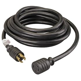 Reliance Controls PC3040 40-Feet 30-Amp L14-30 Generator Power Cord for Up to 7500-Watt Generators