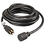 Reliance Controls PC3040 40-Feet 30-Amp L14-30 Generator Power Cord for Up to 7500-Watt Generators