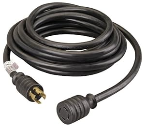 Reliance Controls PC3040 40-Feet 30-Amp L14-30 Generator Power Cord for Up to 7500-Watt Generators