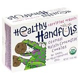 Healthy Handfuls Organic Crocodile Cookies, Oatmeal Raisin, 1.5-Ounce Boxes (Pack of 24)