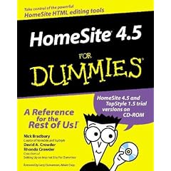 Homesite< 4.5 for Dummies< (For Dummies (Computer/Tech))