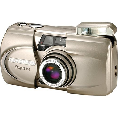 Photo: Olympus Stylus 150 QD Date 35mm Camera Kit w/ 37.5 150mm Zoom