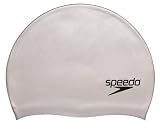  : Speedo Silicone Swim Cap (Silver)