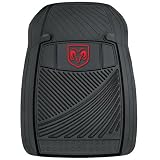 Dodge WeatherPro Trim-To-Fit Molded Front Floor Mats - Set of 2