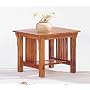 Mission Style Oak Finish Wood Occasional Side End Table