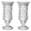 Dublin Crystal Hurricane Glasses Set of 2