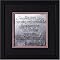 Einstein's Quotes A Framed Art - 15x15"