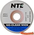 NTE SW02-10 No-Clean Wick ##4 Blue 0.098 x 10 ft.