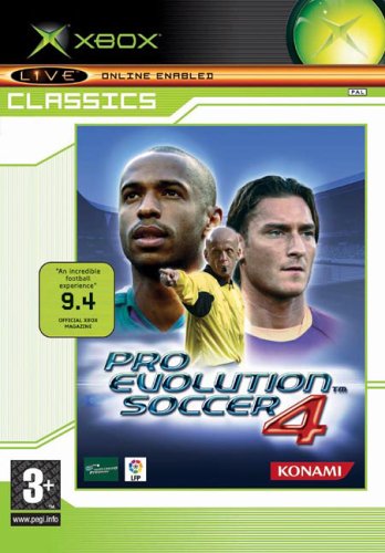 Childrens Toyshop  Video Games : Pro Evolution Soccer 4 (Xbox Classics)
