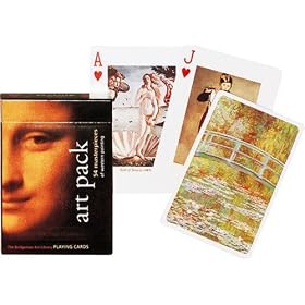 Art Masterpieces Collectibles Poker Playiing Cards - Naipes de Poker Collecionables