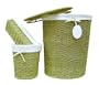 Decorative Living, Seagrass Bath Ensemble, Set of 3