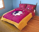 Texas Tech Red Raiders Bed in a Bag (Comforter/Sheet Set) w/2 sided Rotary Print NCAA