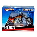 Hot Wheels Moto 1:18 Die-Cast Motor Bike Twin Flame New