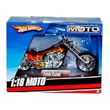 Hot Wheels Moto 1:18 Die-Cast Motor Bike Twin Flame New