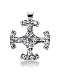Diamond 14K Fancy Gold Pendant